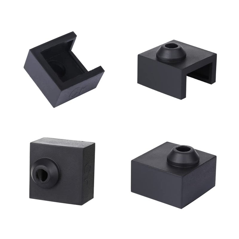 Comgrow 4PCS Official Creality 3D Printer Hotend Silicone Sock Heater Block Silicone Cover for Ender 3/Ender 3 Pro/Ender 3 V2/Ender 5 Pro/CR-10 10S S4 S5 - Image 3